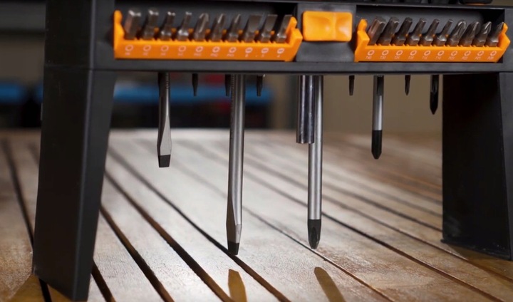 NEO TOOLS Zestaw wkrętaków i końcówek wkrętakowych śrubokręty bity 37