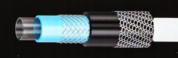 JM KOLIS Wąż ogrodowy ZEBRA 6-warstw 3/4' 10m trwały i solidny