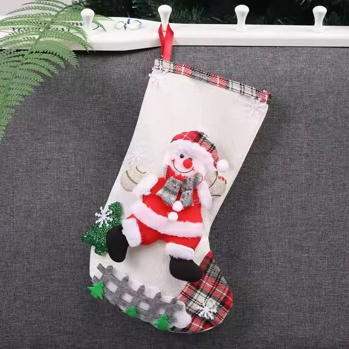 4X SKARPETA ŚWIĄTECZNA NA PREZENT Duża Ozdobna NA KOMINEK Okno Dekoracyjna