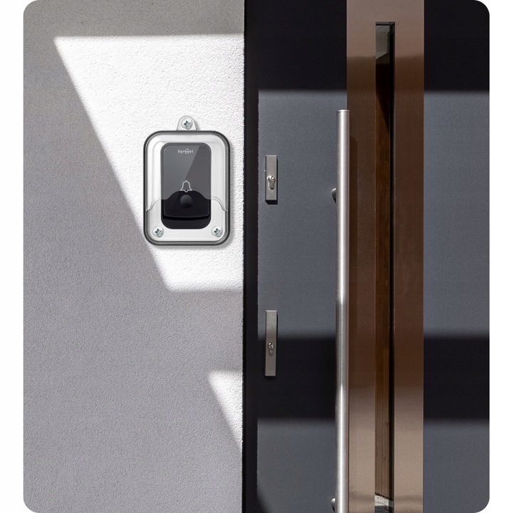 DASZEK OCHRONNY DO DZWONKA BEZPRZEWODOWEGO OSŁONA PRZYCISKU