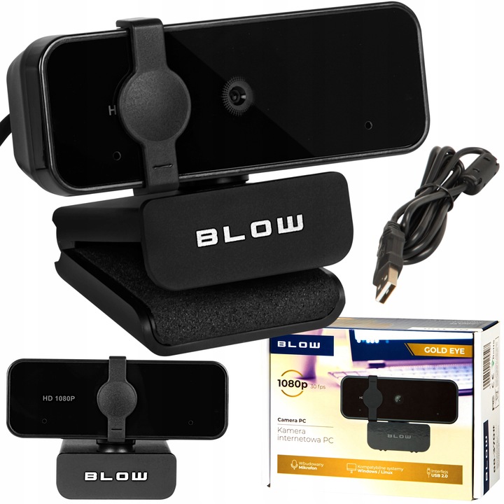 Kamera internetowa BLOW Cam08 Gold Eye