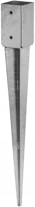 PODSTAWA SŁUPA KOTWA WBIJANA 80x80x750mm ocynk