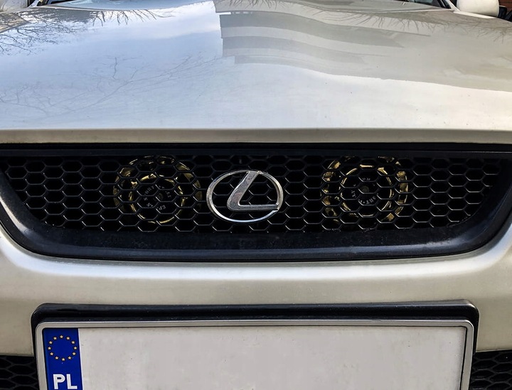 EPMAN WYSOKIEJ JAKOŚCI KLAKSON 335/400Hz KLAKSONY RED CZERWONY