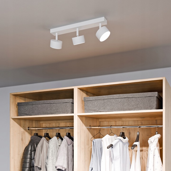 Oprawa Halogenowa 3X GX53 Lampa Sufitowa Natynkowa Ruchoma Kinkiet