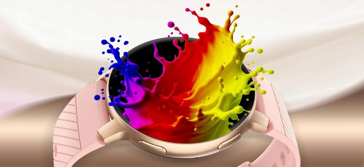 SMARTWATCH ZEGAREK DAMSKI WODOODPORNY PL MENU SPORT SMART WATCH