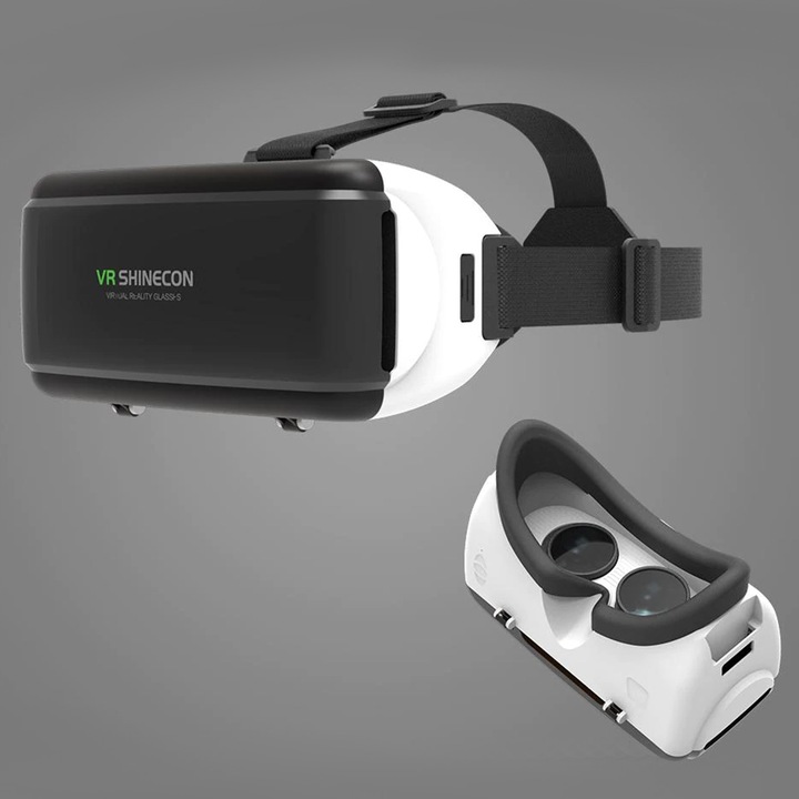 Okulary gogle 3D VR 360 do telefonu z padem sterującym Shinecon G06
