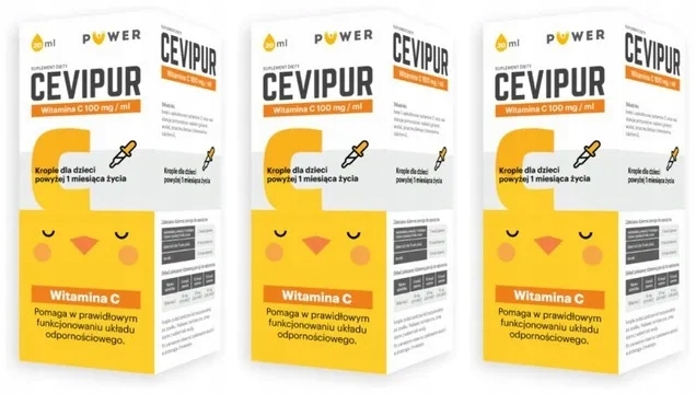 Cevipur Krople Z Witaminą C 30 ml