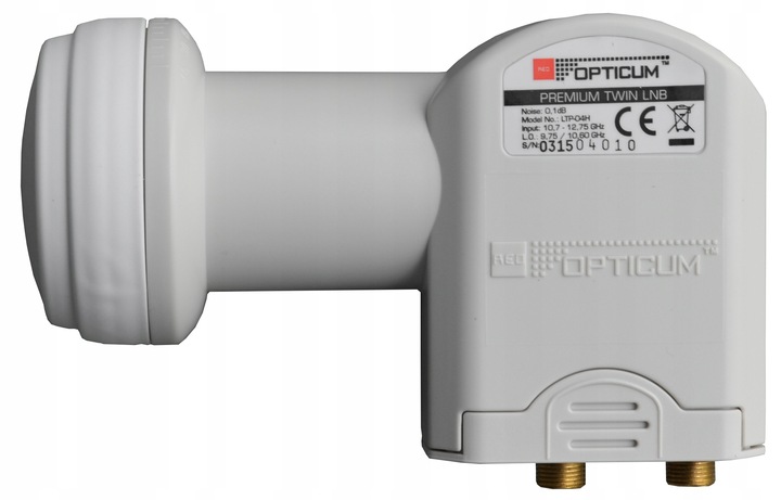 Konwerter TWIN Podwójny do Dwóch Dekoderów Antena Polsat Canal+