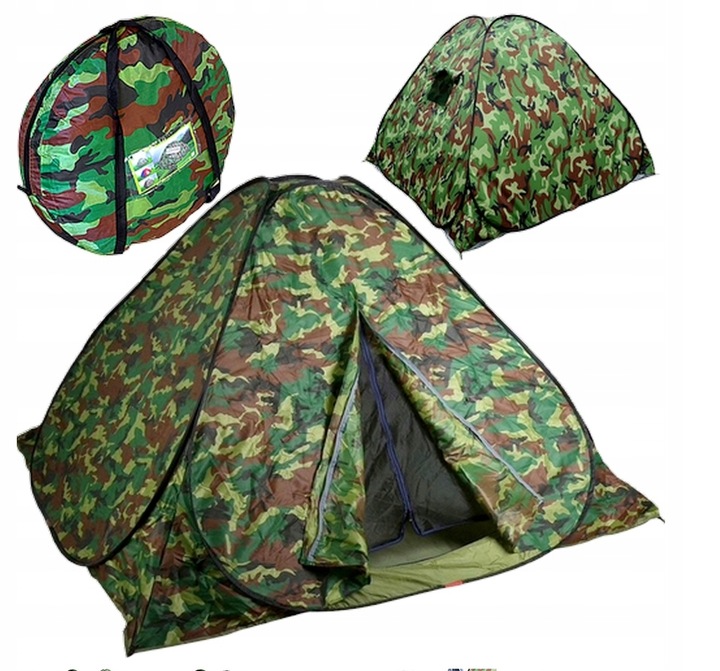 NAMIOT SAMOROZKŁADAJĄCY AUTOMAT MOSKITIERA 2X2M 4-5OS. MORO