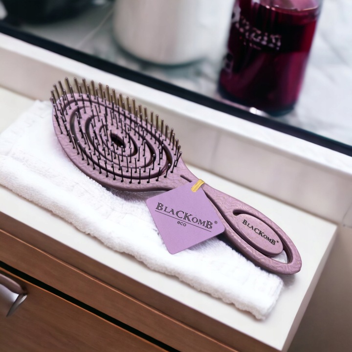 Szczotka Do ROZCZESYWANIA WŁOSÓW EKOLOGICZNA Do Włosów Przedłużanych MASAŻU