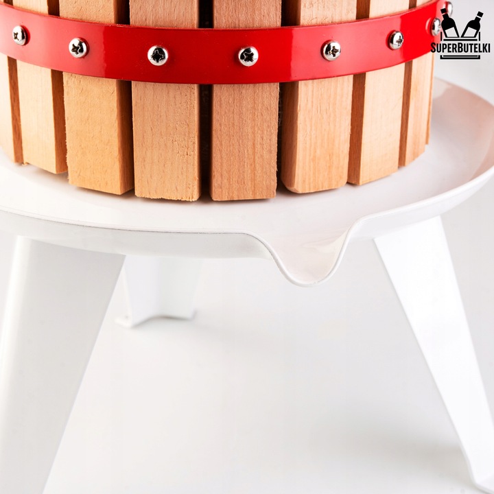 PRASA ŚRUBOWA RĘCZNA do OWOCÓW WINA SOKÓW OLIWY 18 L WYCISKARKA