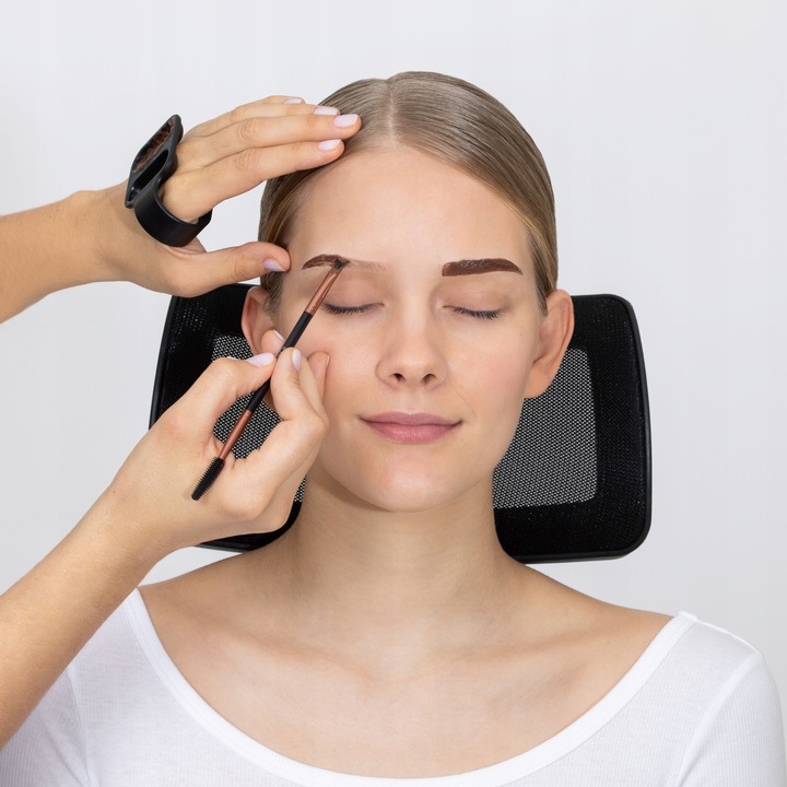 Brązowa henna do brwi i rzęs Henna żelowa RefectoCil 3.1 Zestaw do henny