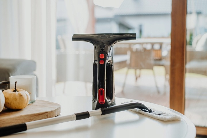 MYJKA DO OKIEN SZYB LUSTER BLATÓW AKUMULATOROWA POZIOME MYCIE