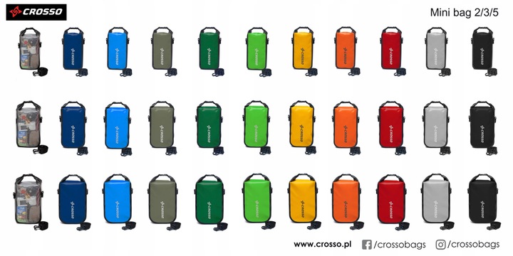 Błękitny Mini Bag Crosso / 2 l