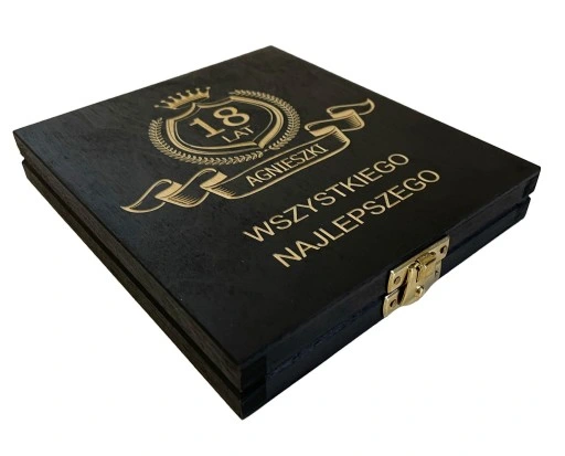PUDEŁKO NA PIENIĄDZE PREZENT URODZINY 18 -100 LAT