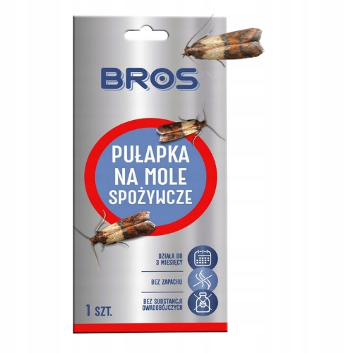 Pułapka na mole spożywcze Bros DUŻY PAKIET