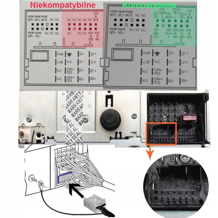 Adapter Bluetooth in Audi A3 A4 A6 A8 TT Interfejs