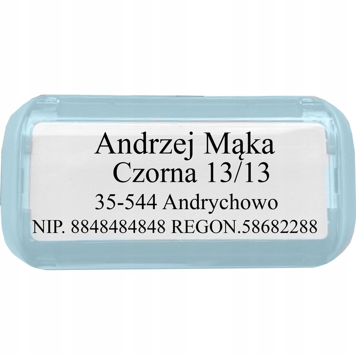PIECZĄTKA TRODAT 4912 DO 6 LINII FIRMOWA IMIENNA BIUROWA PROJEKT + GUMKA