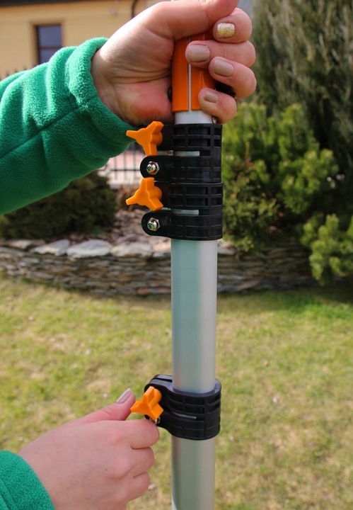 Piła Teleskopowa z hakiem 5,5m ostrze 360mm podcinanie drzew