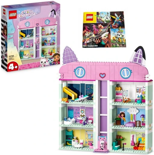 LEGO Gabby's Dollhouse Koci domek Gabi 10788 + KATALOG LEGO
