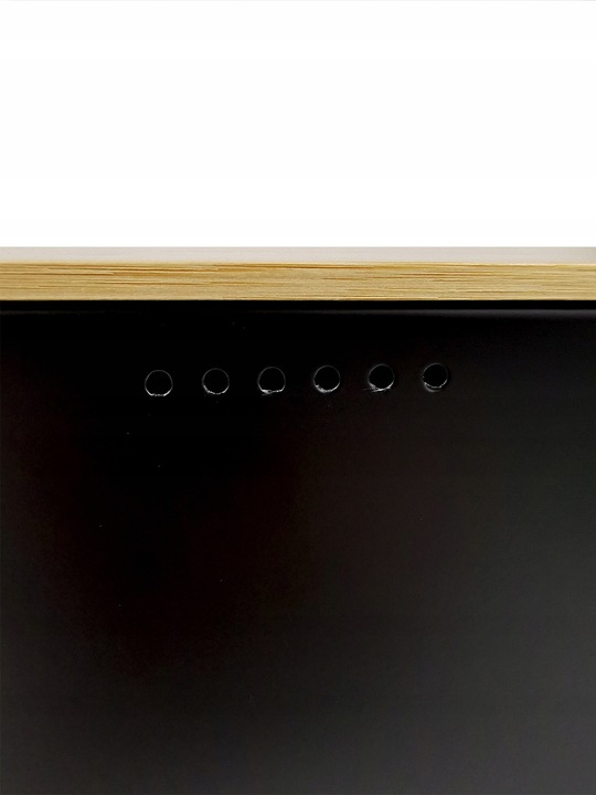 CHLEBAK POJEMNIK NA PIECZYWO Z POKRYWĄ DESKĄ DO KROJENIA CZARNY CH01