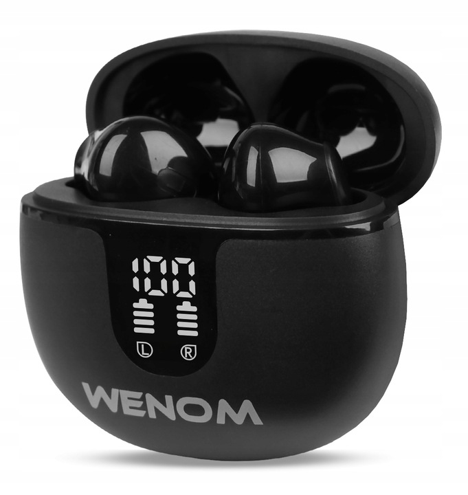 Słuchawki bezprzewodowe Wodoodporne Sportowe Dwa Mikrofony WGM 14 PRO TWS