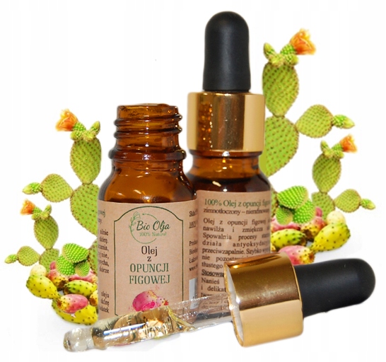 OLEJ z OPUNCJI FIGOWEJ 100% ZMARSZCZKI POD OCZAMI