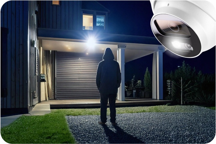 Kamera IP do Monitoringu PoE 8MPx 4K 3840x2160p