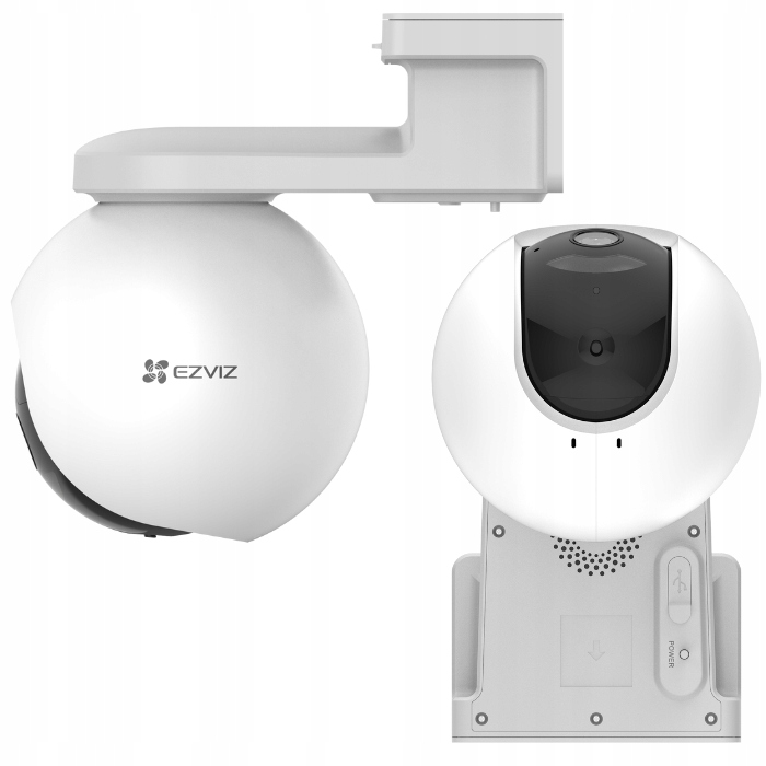 Kamera zewnętrzna z panelem solarnym obrotowa EZVIZ HB8 2K+ 4MP Kamera WiFi