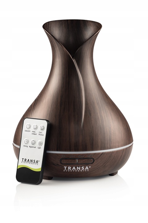 Dyfuzor Zapachowy Aromaterapia Pilot Timer LED AromaBrown Transa 300