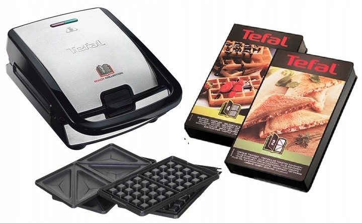 OPIEKACZ TOSTER GOFROWNICA TEFAL SW852D12 700W Snack Collection