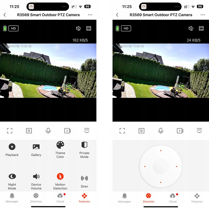 Kamera Zewnętrzna WiFi Obrotowa Panel Słoneczny Akumulator Aplikacja WOOX