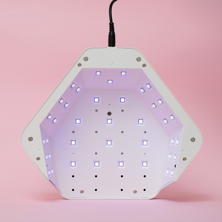 SEMILAC PROFESJONALNA LAMPA UV LED DO PAZNOKCI HYBRYDY ŻELI MOCNA 36W/54