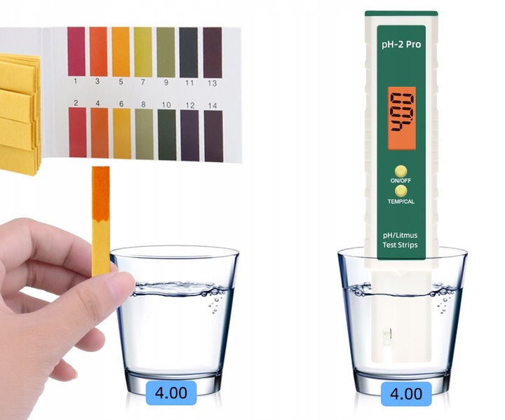 Miernik pH metr tester bufory wody autokalibracja