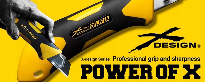 OLFA NÓŻ SEGMENTOWY Z OSTRZEM OSTRY ExcelBlack X-Design L5-AL 18mm