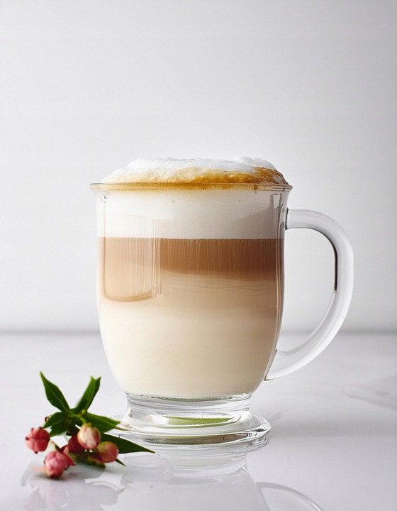 Szklanki z uchem GLASMARK zestaw 6szt duży pojemny kawę latte herbatę