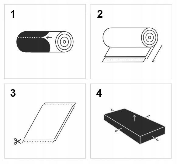 Materac 140x200 kieszeniowy ŚREDNIO TWARDY pocket 7 stref BLANCO
