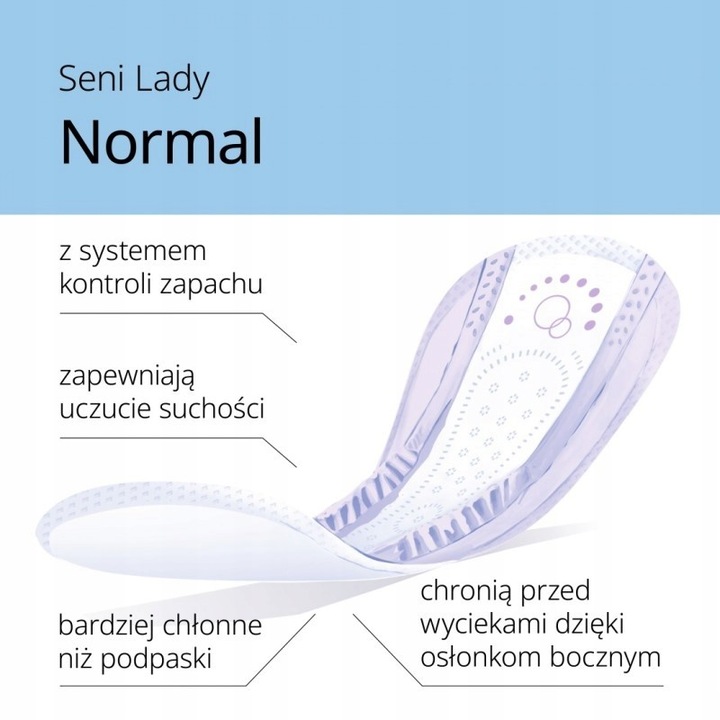 Wkładki dla kobiet Seni Lady Normal 30 sztuk