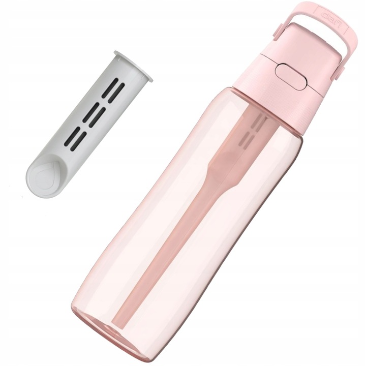 Butelka Filtrująca Dafi Solid DODA 0,7 Baby Pink Barwiona +
