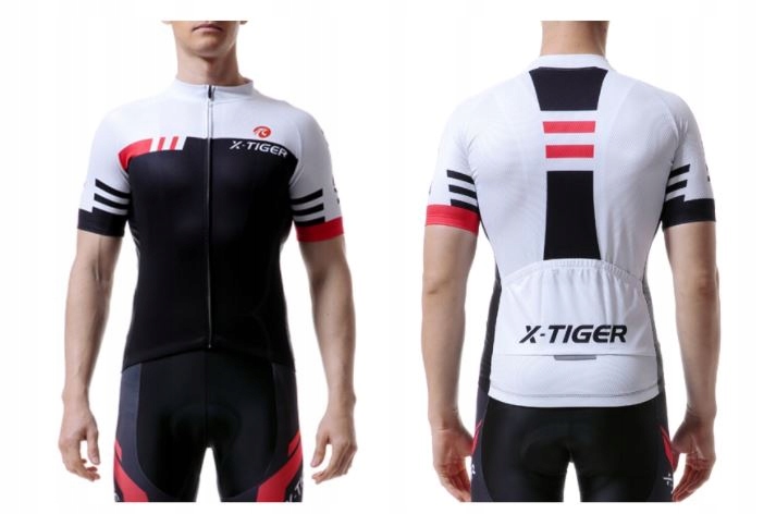 KOSZULKA ROWEROWA NA ROWER TERMOAKTYWNA Z ODBLASKIEM TERMO DOPASOWANA PRO