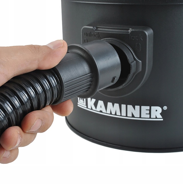 Odkurzacz Przemysłowy Bezworkowy do Kominka Popiołu Gruzu Pieca Grilla