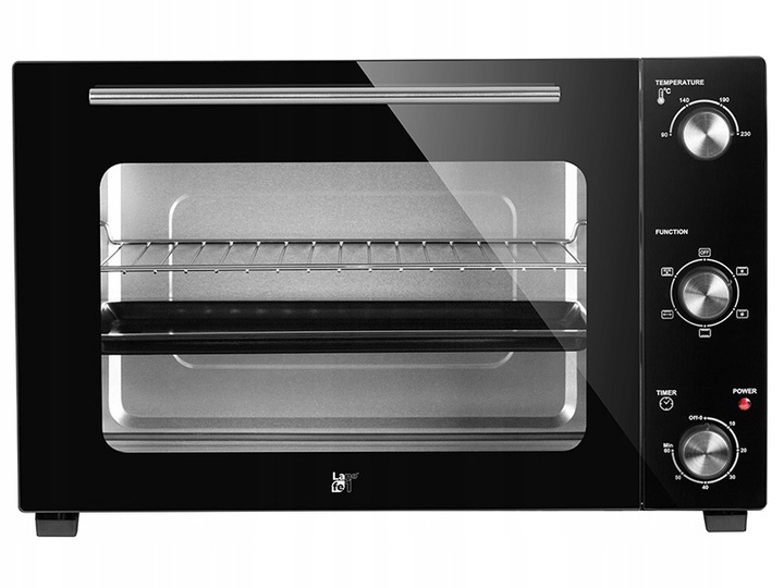 PIEKARNIK ELEKTRYCZNY 48L ROŻNO + GRILL + TERMOOBIEG WOLNOSTOJĄCY