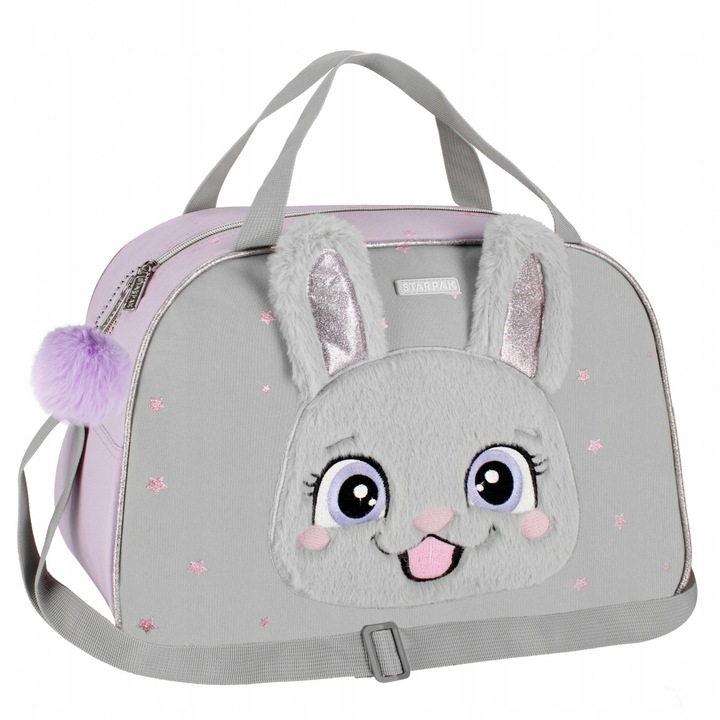 TORNISTER PLECAK SZKOLNY DLA DZIEWCZYNKI DO 1 KLASY WŁOCHACZ KRÓLIK USZY