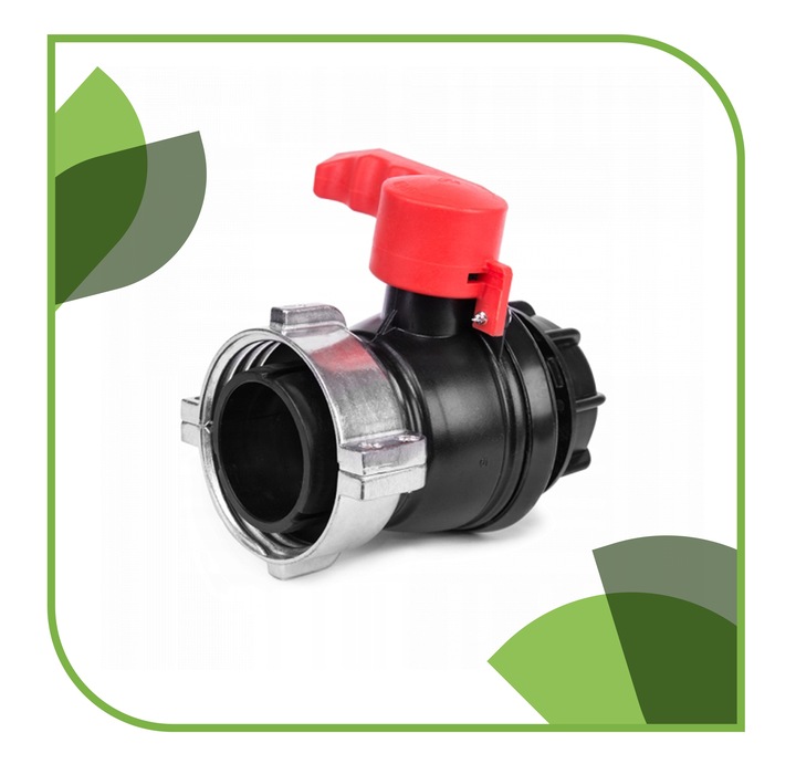 Zawór 75x6 do Zbiornika Mauzer 1000L IBCS75F-BAVS60M