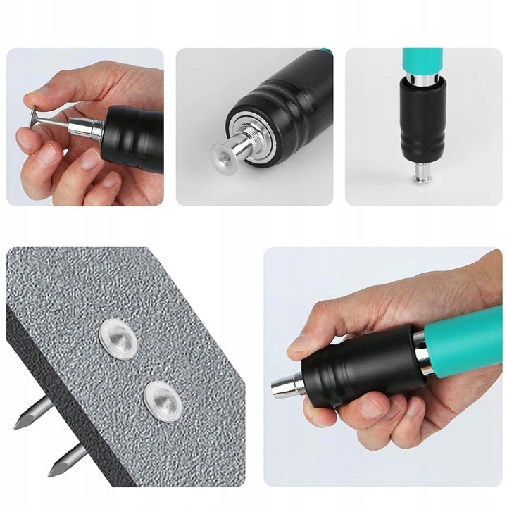 ZSZYWACZ PNEUMATYCZNY GWOŹDZIARKA DO DREWNA BETONU METALU + 200