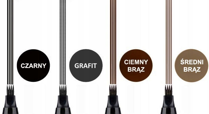 GLOVIS FILLER Zestaw do Wypełniania Zarostu Brody Marker Pisak +