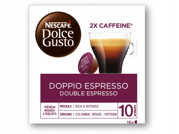 Kapsułki Nescafe Dolce Gusto Doppio Espresso 16szt