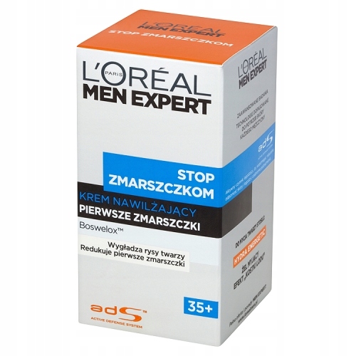 LOREAL Paris Men Expert Stop Zmarszczkom 35+ krem nawilżający 50ml