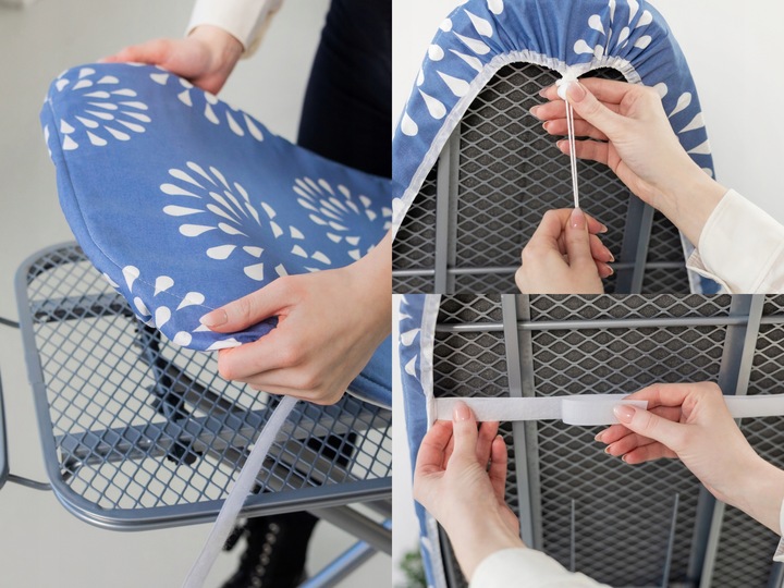 5 warstwowy NIEKAPIĄCY pokrowiec na deskę do prasowania VILEDA do