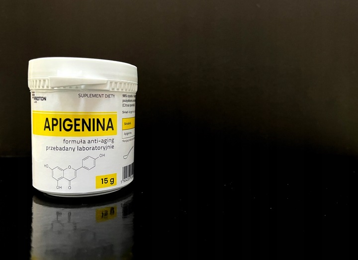 PROTON LABS Apigenina 15g CZYSTY PROSZEK Apigenin 98-99% PURE